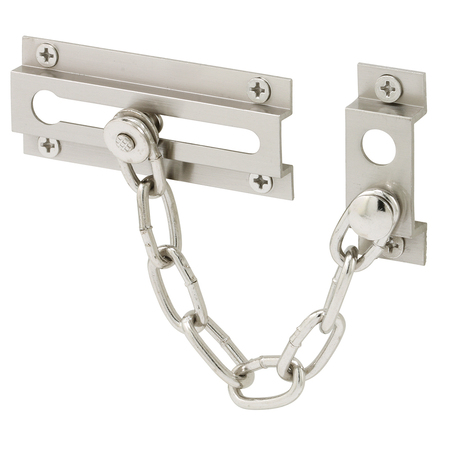 PRIME-LINE Satin Nickel, Chain Door Guard U 10304